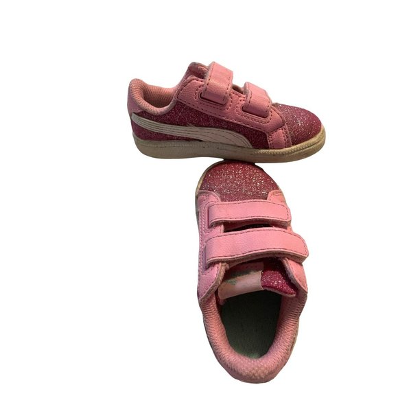 Puma Other - Pink glitter Puma sneakers 4